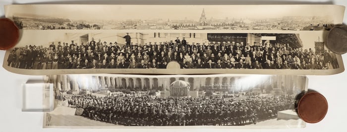 Pan Pacific Exposition PPIE Panoramas of Fire Chief's Convention [200904]