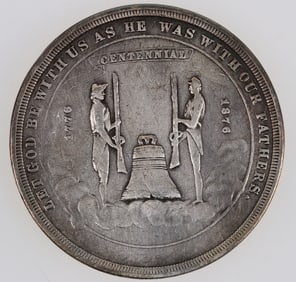 Centennial Exposition Nevada Dollar 1876: HK 19 [204427]