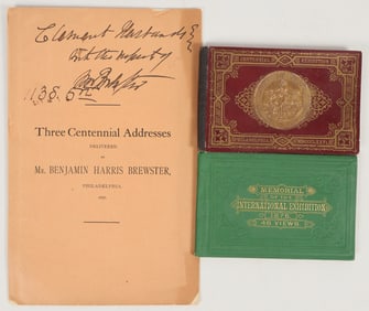 Centennial Expo Souvenir Pocket Books 1876 [204590]