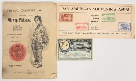 U. S. Exposition Souvenirs (3) [204361]