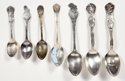Worlds Fair Souvenir Spoon Collection  [202757]