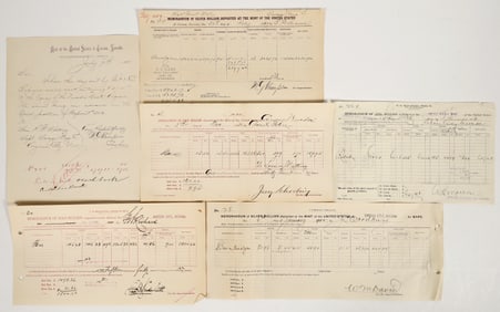 Carson City Mint Ephemera Group [204187]