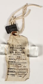 Philadelphia U.S. Mint Silver Dollar Bag Tag [203630]