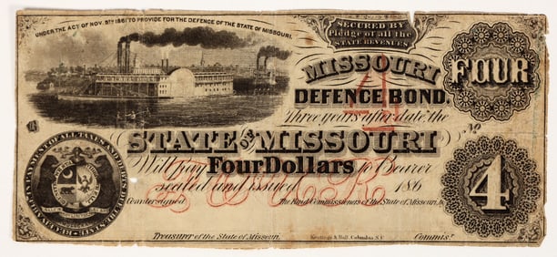 Missouri Defense Bond $4 [203606]