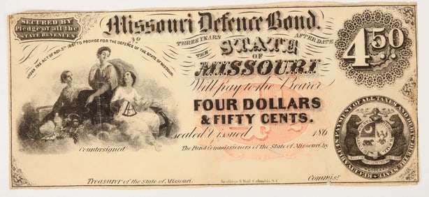 Missouri Defense Bond $4.50 [203593]