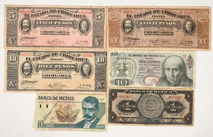 Mexican Currency Group (6) [203627]