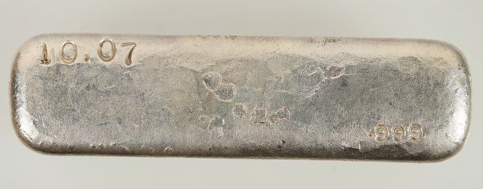 State of Maine Mines Silver Ingot (10.07 oz.) [200674]