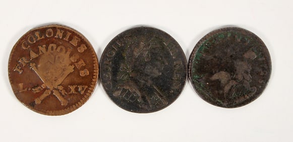 U. S. Colonial Coins (3) [204635]