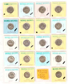 Hobo Nickel Collection by Artist J. Allen (19) [202498]