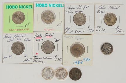 Hobo Nickel Group, 11pcs [202586]