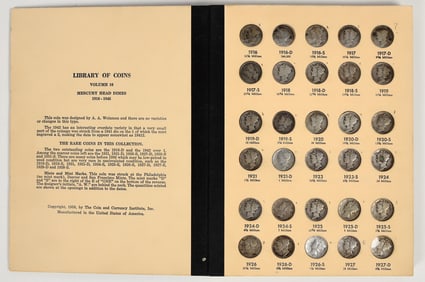 Library of Coins Mercury Dime Coin Album [202062]