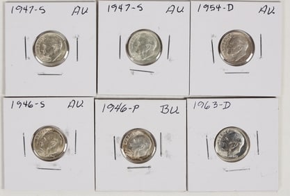 Roosevelt Dimes (6) [201426]