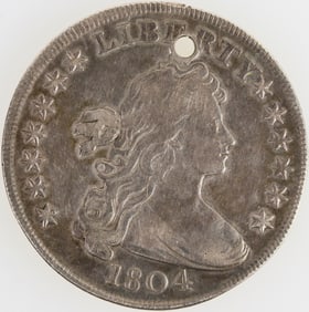 Draped Bust 1803 Dollar Altered to 1804 [204446]