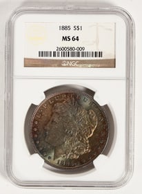 Morgan Dollar 1885: MS 64 [204749]