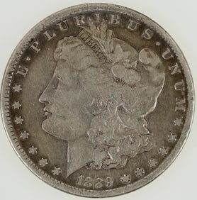 Morgan Dollar: 1889-CC [202179]