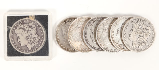 Morgan Dollars (7), 1879-1921 [202853]