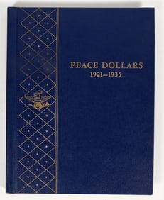 Peace Dollar Whitman Album (23 coins) [202659]