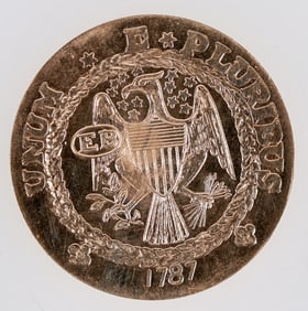 Brasher Doubloon 1787 Copy (10 karat gold) [204657]