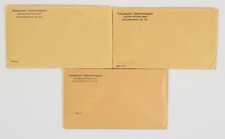 U.S. Proof Sets: 1961, 1962, 1963 [204742]