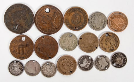 Holed U. S. Coins For Charm Bracelets (17) [202438]