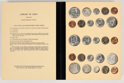 Library of Coins Proof & Mint Set Album [202000]