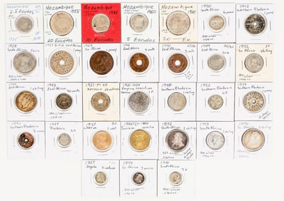 Coins of Africa (30) [200672]