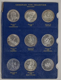Canadian Dollar Type Collection (9) [205198]