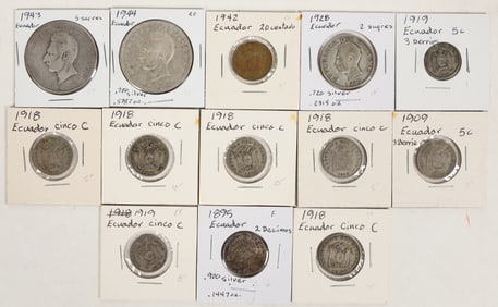 Coins of Ecuador (13) [200374]