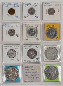 Coins of Hungary 1883-1970s (11) [205414]