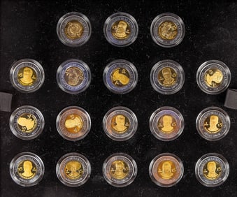 Mexico City Mint Commemorative Bimetallic Set 2010 [204441]