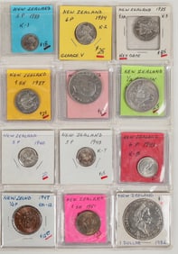 Coins of New Zealand (12) [205346]