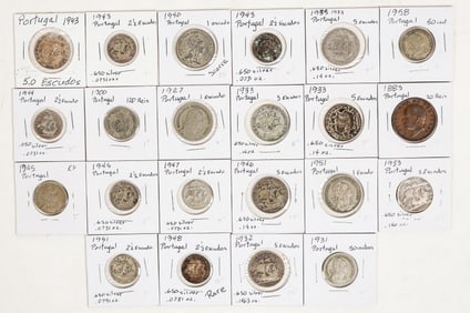 Coins of Portugal 1883-1958 (22) [200661]