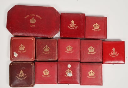Royal Mint Coin Presentation Cases (12) [204476]