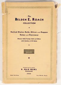 Beldon Roach Collection Sale, Mehl, Catalog 1944 [204295]