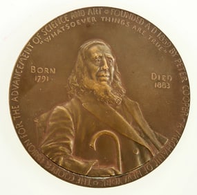 Cooper Union 50th Anniversary Medallion [190685]