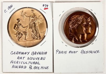 Bavarian & French Medals (2) [204217]