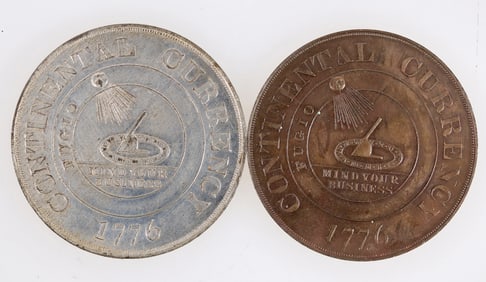 So Called Dollars: Continental Dollar Restrikes (2) [204642]