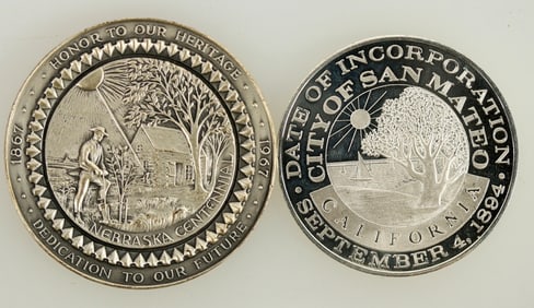 Silver Commemorative Medals - 2 [190683]