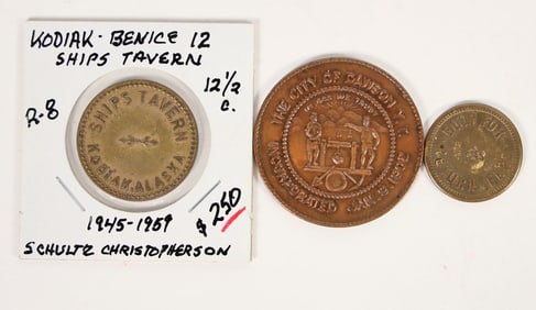 Alaska Tokens/Medals (3) [204724]