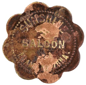Sunshine Saloon Token, Miami, Arizona [202959]