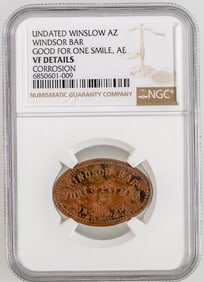 Windsor Bar Token, Winslow, Arizona [202946]