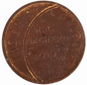 Crystal Saloon Token, Angels Camps, CA [204861]