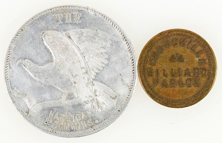 Fresno Pictorial & Chowchilla Tokens (2) [202442]