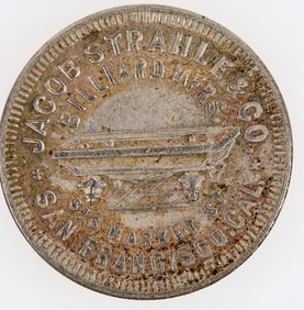 Capital Saloon Strahle & Co. Token, Grass Valley [204860]