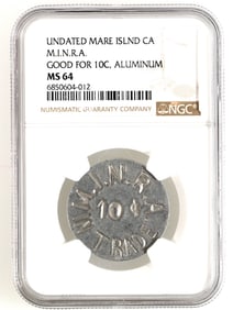 M.I.N.R.A. Token Mare Island, CA, MS 64 [203503]