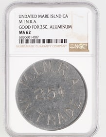 M.I.N.R.A. Token Mare Island, CA, MS 62 [202951]