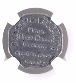 Ramsey & Williams Token, Nevada City, CA [203507]