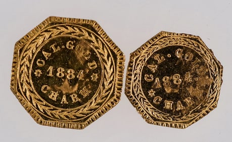 Cal Gold Charms (2) [204470]
