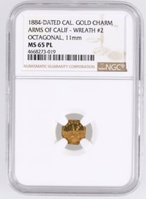 Cal Gold Charm MS 65 PL [204733]