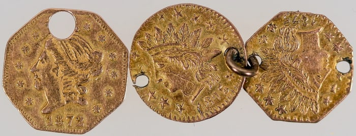 Cal Fractional Gold Holed (3) [204984]